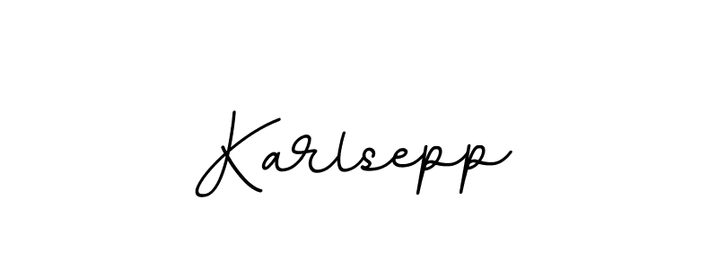 Karlsepp stylish signature style. Best Handwritten Sign (BallpointsItalic-DORy9) for my name. Handwritten Signature Collection Ideas for my name Karlsepp. Karlsepp signature style 11 images and pictures png