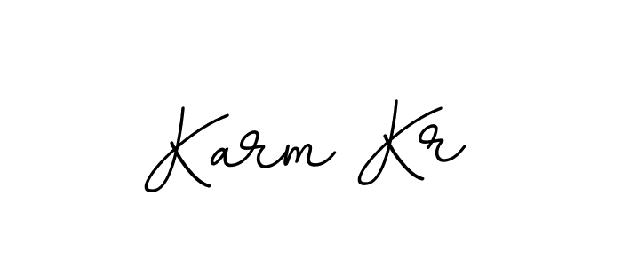 It looks lik you need a new signature style for name Karm Kr. Design unique handwritten (BallpointsItalic-DORy9) signature with our free signature maker in just a few clicks. Karm Kr signature style 11 images and pictures png