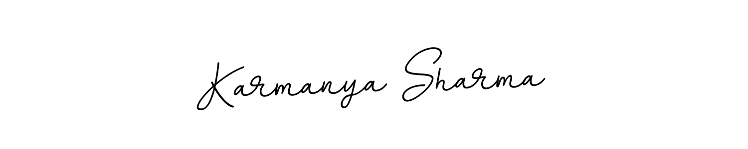 Similarly BallpointsItalic-DORy9 is the best handwritten signature design. Signature creator online .You can use it as an online autograph creator for name Karmanya Sharma. Karmanya Sharma signature style 11 images and pictures png