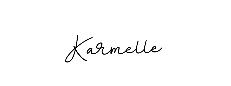 The best way (BallpointsItalic-DORy9) to make a short signature is to pick only two or three words in your name. The name Karmelle include a total of six letters. For converting this name. Karmelle signature style 11 images and pictures png