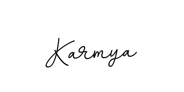 Also we have Karmya name is the best signature style. Create professional handwritten signature collection using BallpointsItalic-DORy9 autograph style. Karmya signature style 11 images and pictures png