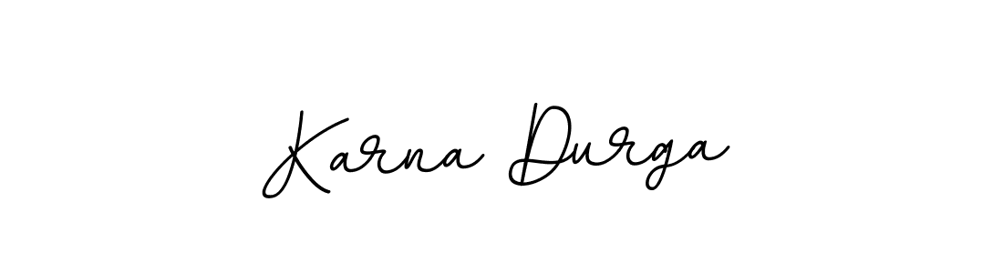 Design your own signature with our free online signature maker. With this signature software, you can create a handwritten (BallpointsItalic-DORy9) signature for name Karna Durga. Karna Durga signature style 11 images and pictures png