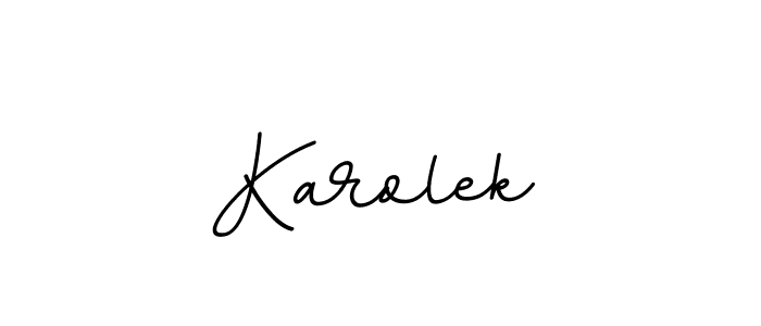 Similarly BallpointsItalic-DORy9 is the best handwritten signature design. Signature creator online .You can use it as an online autograph creator for name Karolek. Karolek signature style 11 images and pictures png