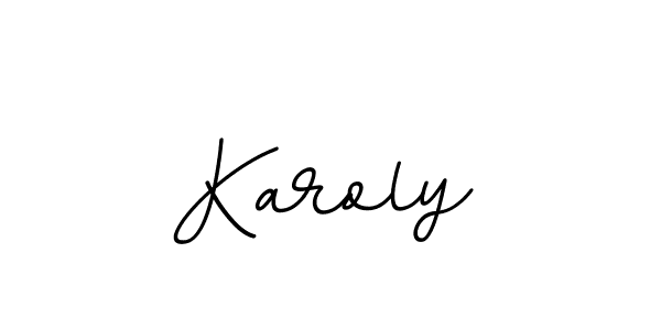 See photos of Karoly official signature by Spectra . Check more albums & portfolios. Read reviews & check more about BallpointsItalic-DORy9 font. Karoly signature style 11 images and pictures png
