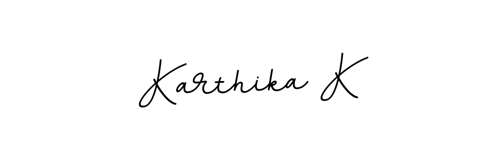 Similarly BallpointsItalic-DORy9 is the best handwritten signature design. Signature creator online .You can use it as an online autograph creator for name Karthika K. Karthika K signature style 11 images and pictures png