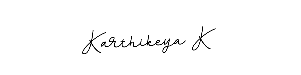 Karthikeya K stylish signature style. Best Handwritten Sign (BallpointsItalic-DORy9) for my name. Handwritten Signature Collection Ideas for my name Karthikeya K. Karthikeya K signature style 11 images and pictures png