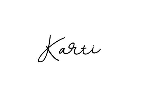You should practise on your own different ways (BallpointsItalic-DORy9) to write your name (Karti) in signature. don't let someone else do it for you. Karti signature style 11 images and pictures png