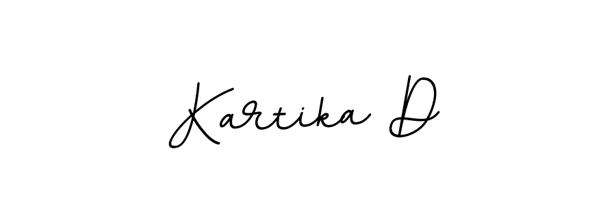 Kartika D stylish signature style. Best Handwritten Sign (BallpointsItalic-DORy9) for my name. Handwritten Signature Collection Ideas for my name Kartika D. Kartika D signature style 11 images and pictures png