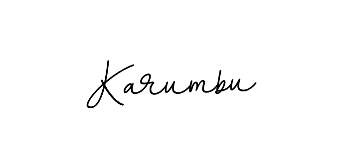 Also You can easily find your signature by using the search form. We will create Karumbu name handwritten signature images for you free of cost using BallpointsItalic-DORy9 sign style. Karumbu signature style 11 images and pictures png