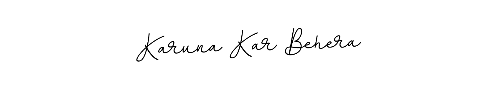 Karuna Kar Behera stylish signature style. Best Handwritten Sign (BallpointsItalic-DORy9) for my name. Handwritten Signature Collection Ideas for my name Karuna Kar Behera. Karuna Kar Behera signature style 11 images and pictures png