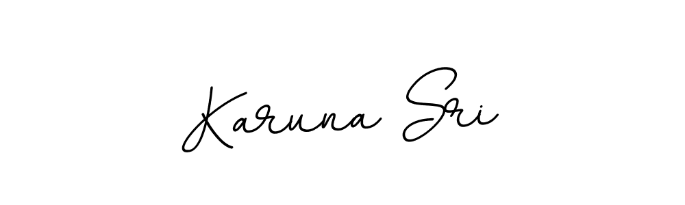 Karuna Sri stylish signature style. Best Handwritten Sign (BallpointsItalic-DORy9) for my name. Handwritten Signature Collection Ideas for my name Karuna Sri. Karuna Sri signature style 11 images and pictures png
