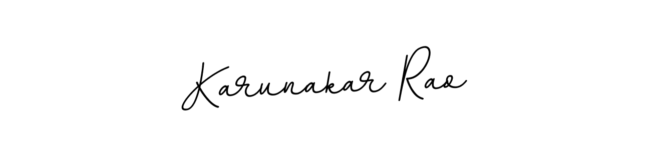 This is the best signature style for the Karunakar Rao name. Also you like these signature font (BallpointsItalic-DORy9). Mix name signature. Karunakar Rao signature style 11 images and pictures png