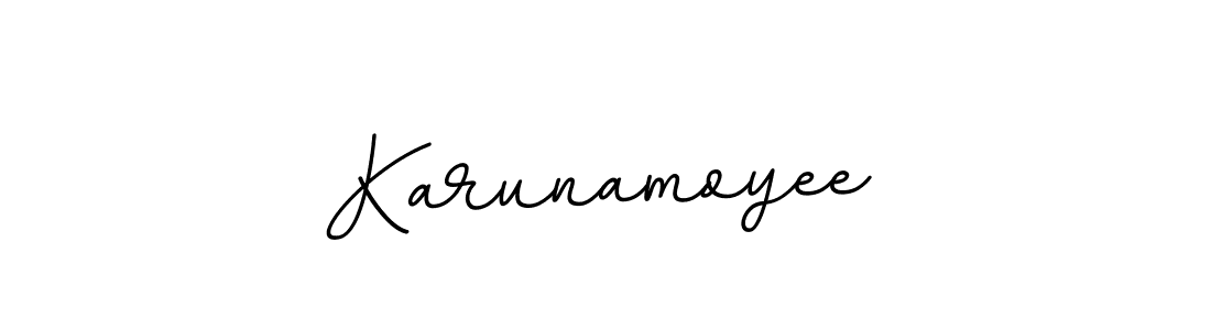 if you are searching for the best signature style for your name Karunamoyee. so please give up your signature search. here we have designed multiple signature styles  using BallpointsItalic-DORy9. Karunamoyee signature style 11 images and pictures png