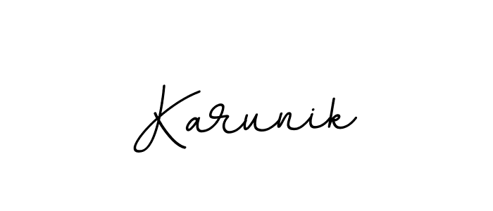 Best and Professional Signature Style for Karunik. BallpointsItalic-DORy9 Best Signature Style Collection. Karunik signature style 11 images and pictures png