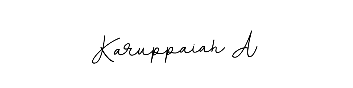 You can use this online signature creator to create a handwritten signature for the name Karuppaiah A. This is the best online autograph maker. Karuppaiah A signature style 11 images and pictures png