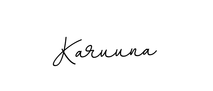 How to Draw Karuuna signature style? BallpointsItalic-DORy9 is a latest design signature styles for name Karuuna. Karuuna signature style 11 images and pictures png