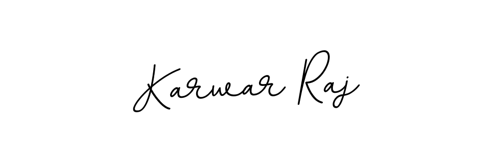 Karwar Raj stylish signature style. Best Handwritten Sign (BallpointsItalic-DORy9) for my name. Handwritten Signature Collection Ideas for my name Karwar Raj. Karwar Raj signature style 11 images and pictures png