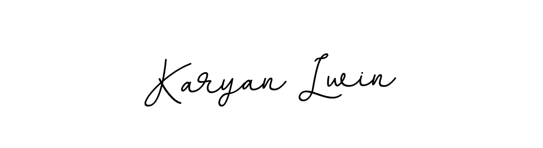 Also You can easily find your signature by using the search form. We will create Karyan Lwin name handwritten signature images for you free of cost using BallpointsItalic-DORy9 sign style. Karyan Lwin signature style 11 images and pictures png