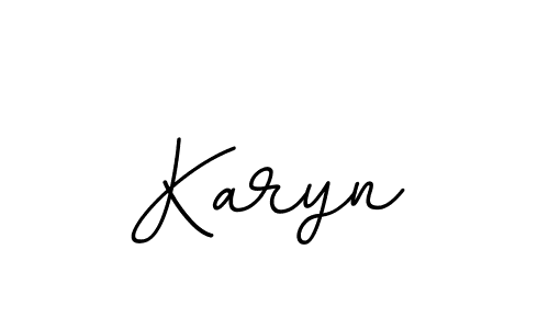 Also we have Karyn name is the best signature style. Create professional handwritten signature collection using BallpointsItalic-DORy9 autograph style. Karyn signature style 11 images and pictures png