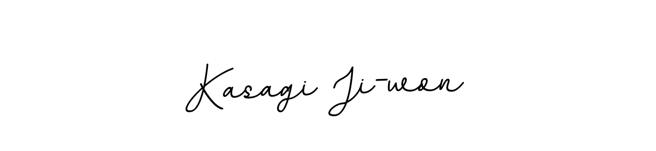 The best way (BallpointsItalic-DORy9) to make a short signature is to pick only two or three words in your name. The name Kasagi Ji-won include a total of six letters. For converting this name. Kasagi Ji-won signature style 11 images and pictures png