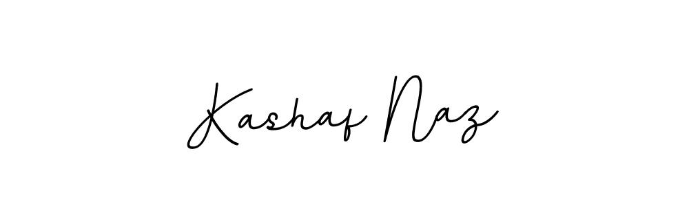 How to make Kashaf Naz name signature. Use BallpointsItalic-DORy9 style for creating short signs online. This is the latest handwritten sign. Kashaf Naz signature style 11 images and pictures png