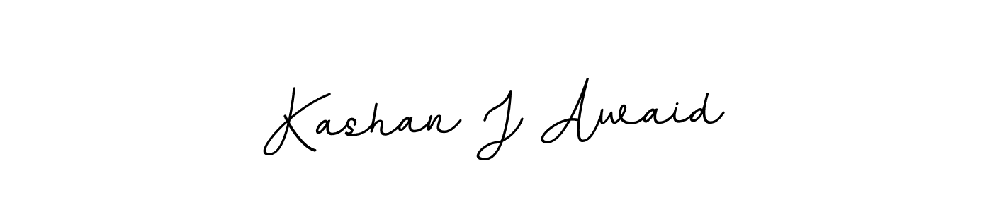 Also You can easily find your signature by using the search form. We will create Kashan J Awaid name handwritten signature images for you free of cost using BallpointsItalic-DORy9 sign style. Kashan J Awaid signature style 11 images and pictures png