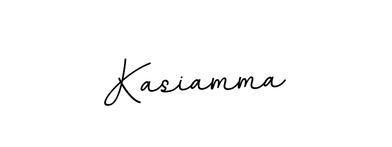 Make a beautiful signature design for name Kasiamma. With this signature (BallpointsItalic-DORy9) style, you can create a handwritten signature for free. Kasiamma signature style 11 images and pictures png