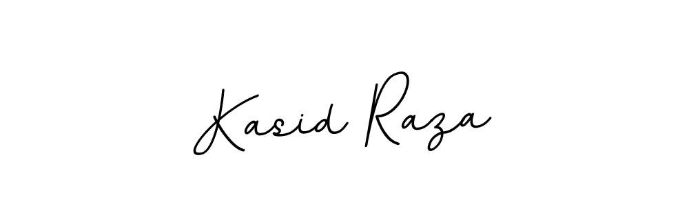 Design your own signature with our free online signature maker. With this signature software, you can create a handwritten (BallpointsItalic-DORy9) signature for name Kasid Raza. Kasid Raza signature style 11 images and pictures png