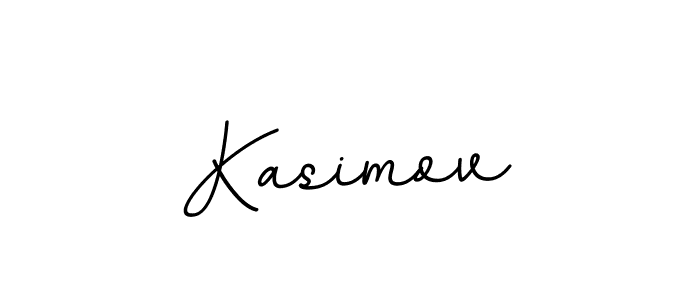 Make a beautiful signature design for name Kasimov. With this signature (BallpointsItalic-DORy9) style, you can create a handwritten signature for free. Kasimov signature style 11 images and pictures png