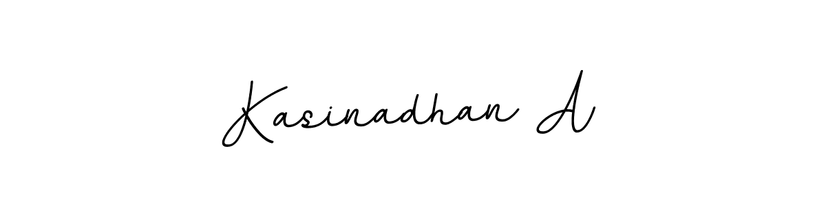 Use a signature maker to create a handwritten signature online. With this signature software, you can design (BallpointsItalic-DORy9) your own signature for name Kasinadhan A. Kasinadhan A signature style 11 images and pictures png