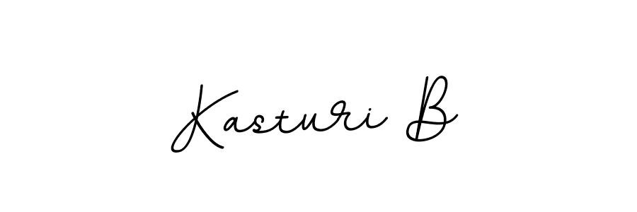 The best way (BallpointsItalic-DORy9) to make a short signature is to pick only two or three words in your name. The name Kasturi B include a total of six letters. For converting this name. Kasturi B signature style 11 images and pictures png