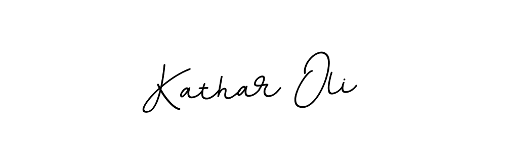 Check out images of Autograph of Kathar Oli name. Actor Kathar Oli Signature Style. BallpointsItalic-DORy9 is a professional sign style online. Kathar Oli signature style 11 images and pictures png