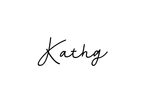 Make a beautiful signature design for name Kathg. With this signature (BallpointsItalic-DORy9) style, you can create a handwritten signature for free. Kathg signature style 11 images and pictures png