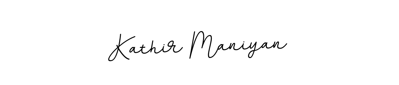 Make a beautiful signature design for name Kathir Maniyan. Use this online signature maker to create a handwritten signature for free. Kathir Maniyan signature style 11 images and pictures png