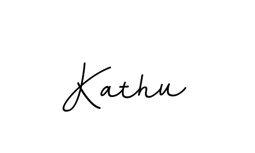 Kathu stylish signature style. Best Handwritten Sign (BallpointsItalic-DORy9) for my name. Handwritten Signature Collection Ideas for my name Kathu. Kathu signature style 11 images and pictures png