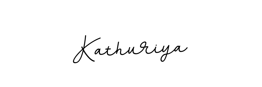 Kathuriya stylish signature style. Best Handwritten Sign (BallpointsItalic-DORy9) for my name. Handwritten Signature Collection Ideas for my name Kathuriya. Kathuriya signature style 11 images and pictures png