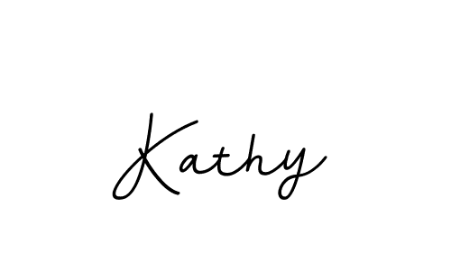 How to make Kathy name signature. Use BallpointsItalic-DORy9 style for creating short signs online. This is the latest handwritten sign. Kathy signature style 11 images and pictures png