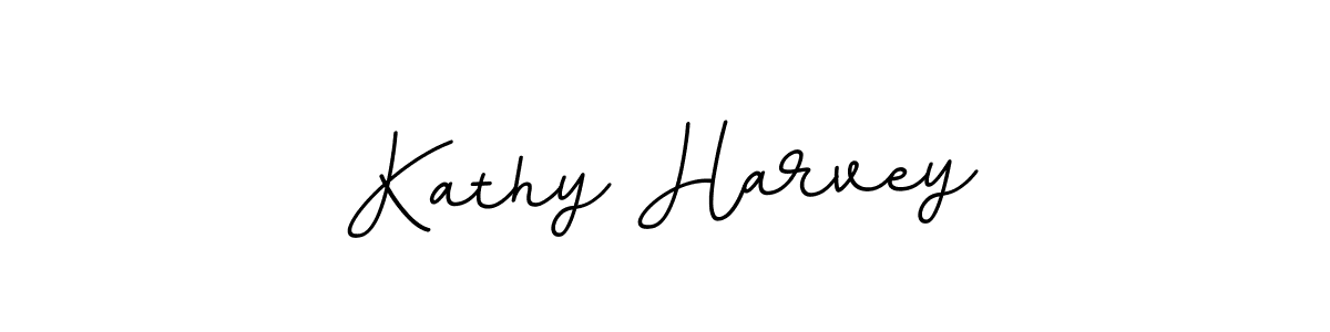 Kathy Harvey stylish signature style. Best Handwritten Sign (BallpointsItalic-DORy9) for my name. Handwritten Signature Collection Ideas for my name Kathy Harvey. Kathy Harvey signature style 11 images and pictures png