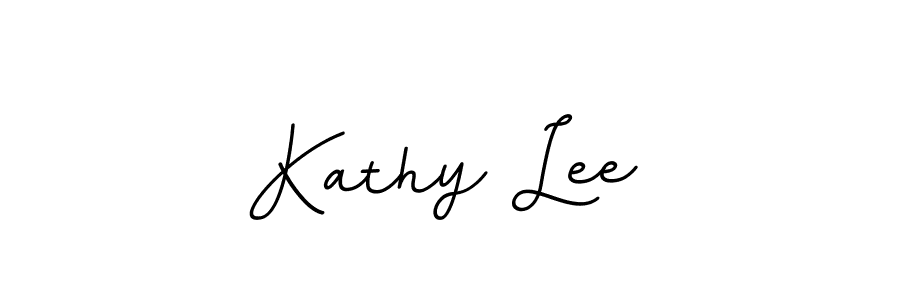 You should practise on your own different ways (BallpointsItalic-DORy9) to write your name (Kathy Lee) in signature. don't let someone else do it for you. Kathy Lee signature style 11 images and pictures png