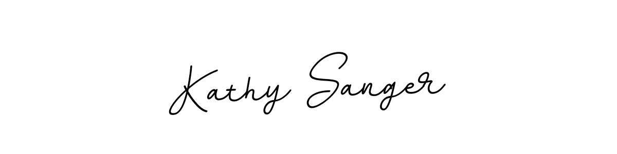 Kathy Sanger stylish signature style. Best Handwritten Sign (BallpointsItalic-DORy9) for my name. Handwritten Signature Collection Ideas for my name Kathy Sanger. Kathy Sanger signature style 11 images and pictures png