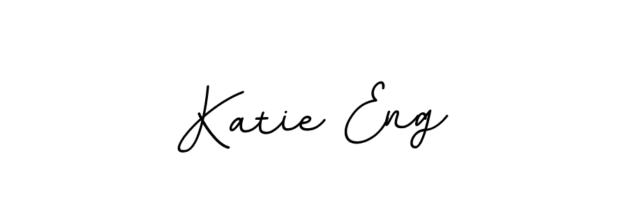 Use a signature maker to create a handwritten signature online. With this signature software, you can design (BallpointsItalic-DORy9) your own signature for name Katie Eng. Katie Eng signature style 11 images and pictures png