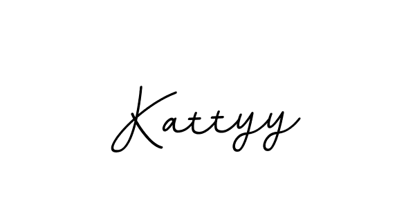 It looks lik you need a new signature style for name Kattyy. Design unique handwritten (BallpointsItalic-DORy9) signature with our free signature maker in just a few clicks. Kattyy signature style 11 images and pictures png