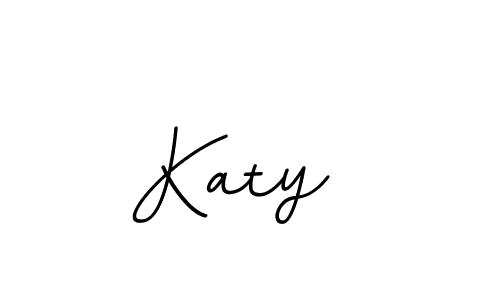 Use a signature maker to create a handwritten signature online. With this signature software, you can design (BallpointsItalic-DORy9) your own signature for name Katy . Katy  signature style 11 images and pictures png