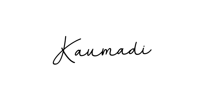 Design your own signature with our free online signature maker. With this signature software, you can create a handwritten (BallpointsItalic-DORy9) signature for name Kaumadi. Kaumadi signature style 11 images and pictures png