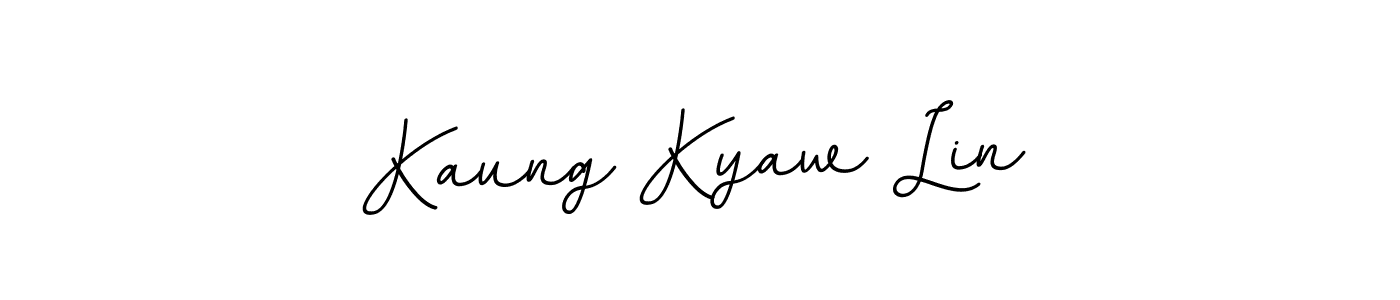 How to Draw Kaung Kyaw Lin signature style? BallpointsItalic-DORy9 is a latest design signature styles for name Kaung Kyaw Lin. Kaung Kyaw Lin signature style 11 images and pictures png