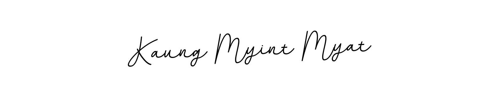 Check out images of Autograph of Kaung Myint Myat name. Actor Kaung Myint Myat Signature Style. BallpointsItalic-DORy9 is a professional sign style online. Kaung Myint Myat signature style 11 images and pictures png