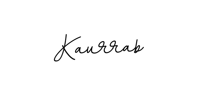 Design your own signature with our free online signature maker. With this signature software, you can create a handwritten (BallpointsItalic-DORy9) signature for name Kaurrab. Kaurrab signature style 11 images and pictures png
