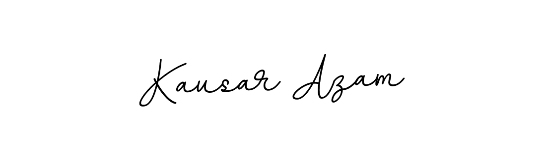 Kausar Azam stylish signature style. Best Handwritten Sign (BallpointsItalic-DORy9) for my name. Handwritten Signature Collection Ideas for my name Kausar Azam. Kausar Azam signature style 11 images and pictures png