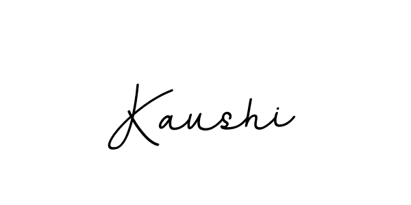 Kaushi stylish signature style. Best Handwritten Sign (BallpointsItalic-DORy9) for my name. Handwritten Signature Collection Ideas for my name Kaushi. Kaushi signature style 11 images and pictures png