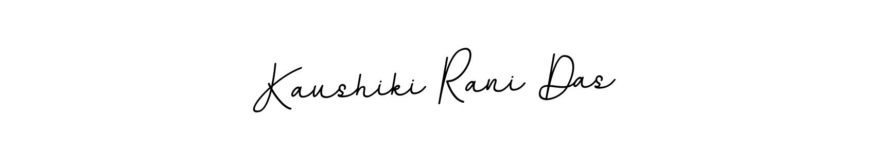 Create a beautiful signature design for name Kaushiki Rani Das. With this signature (BallpointsItalic-DORy9) fonts, you can make a handwritten signature for free. Kaushiki Rani Das signature style 11 images and pictures png